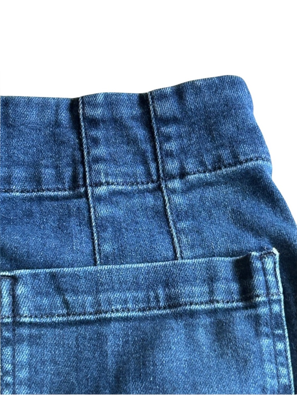 Anthropologie Maeve The Colette Wide Leg Crop Denim Jeans Size 31 - Picture 8 of 10